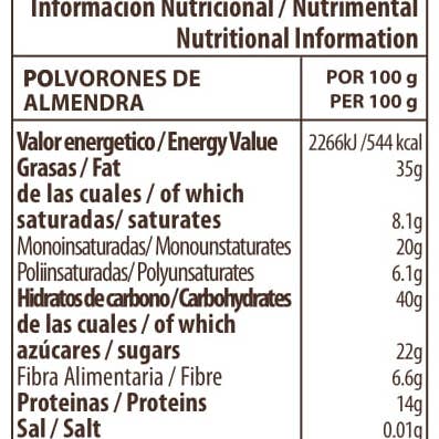 PABLO GARRIGÓS IBÁÑEZ - Wholesale Cookie - Premium Almond Shortbread 200 g.2