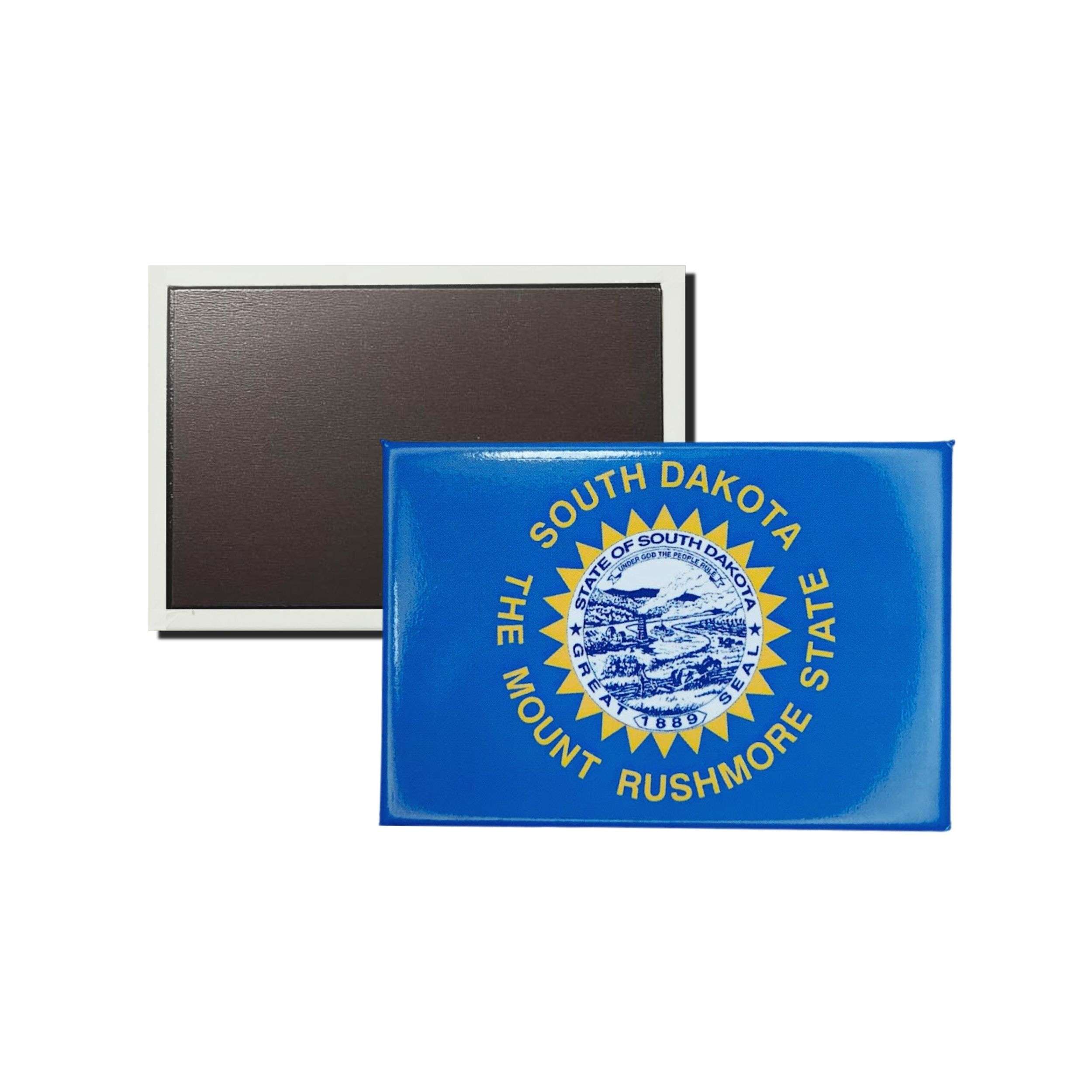 Astur Pins - Wholesale Magnet - Horizontal Magnet - South Dakota State Flag - USA0