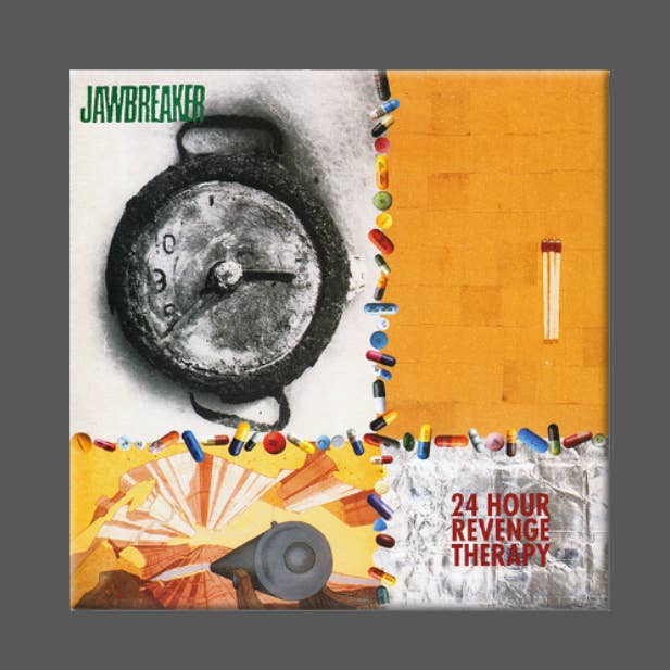 Ba Ba Buttons - Wholesale Lapel Pin/Button - JAWBREAKER, Magnet, Button, 24 HOUR REVENGE THEROPY