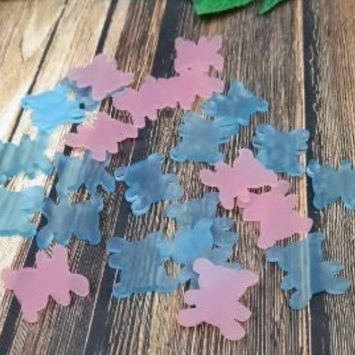 McHenrysPlace - Wholesale Confetti - Table Confetti - Frosted Perspex - Baby Party - Baby Shower5