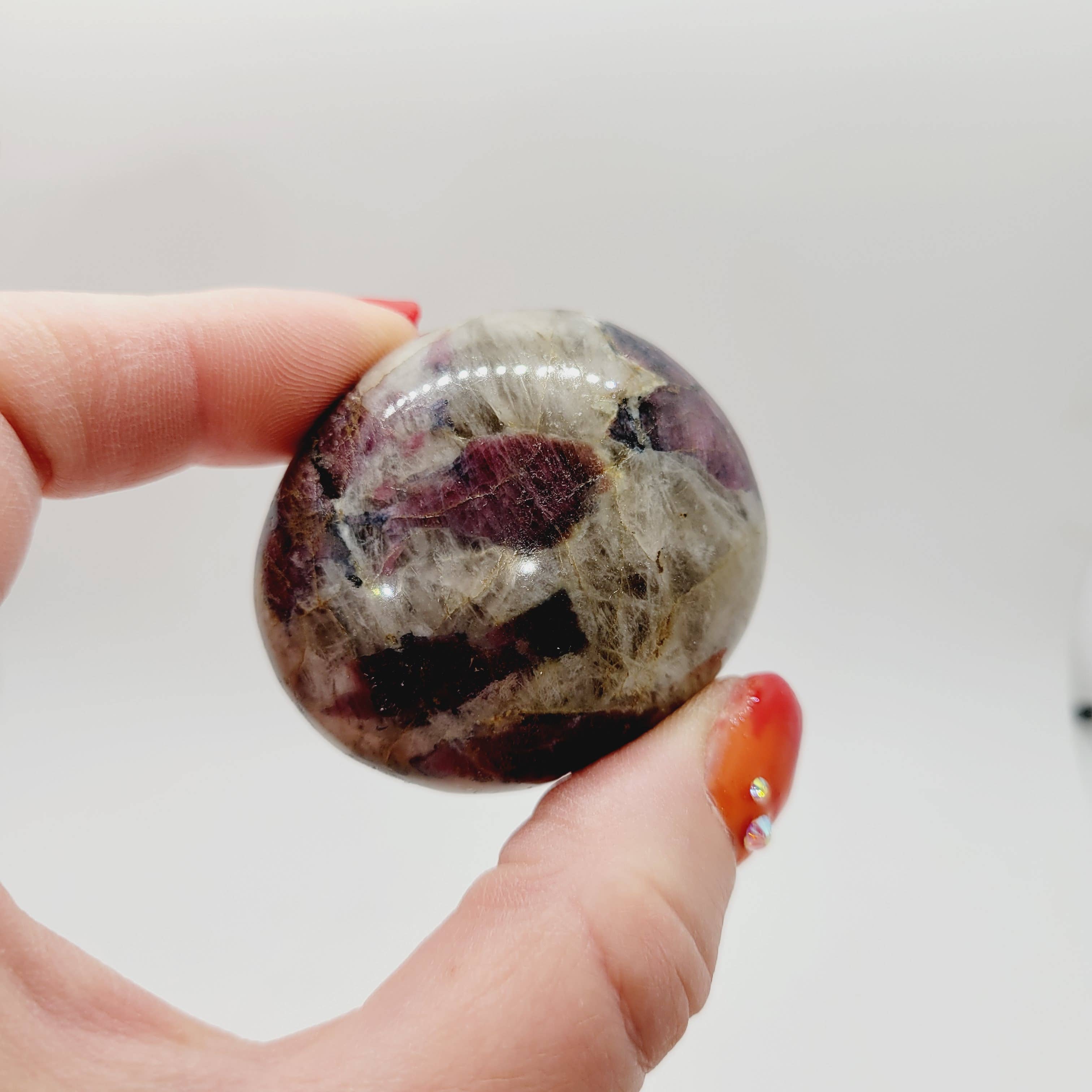 The Raven's Edge - Vendita all'ingrosso Pietra/cristallo spirituale - Pietra di palma tormalina rubellite Madagascar6