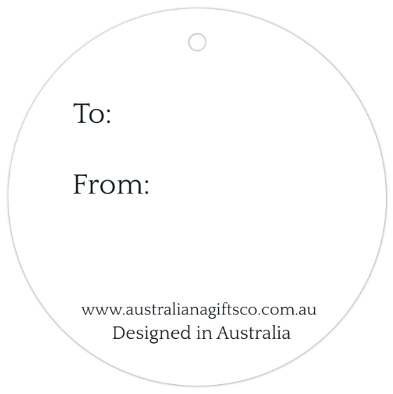 Australiana Gifts Co - Wholesale Gift Tag - AGCTA1000: Grevillea Flower Gift Tag1