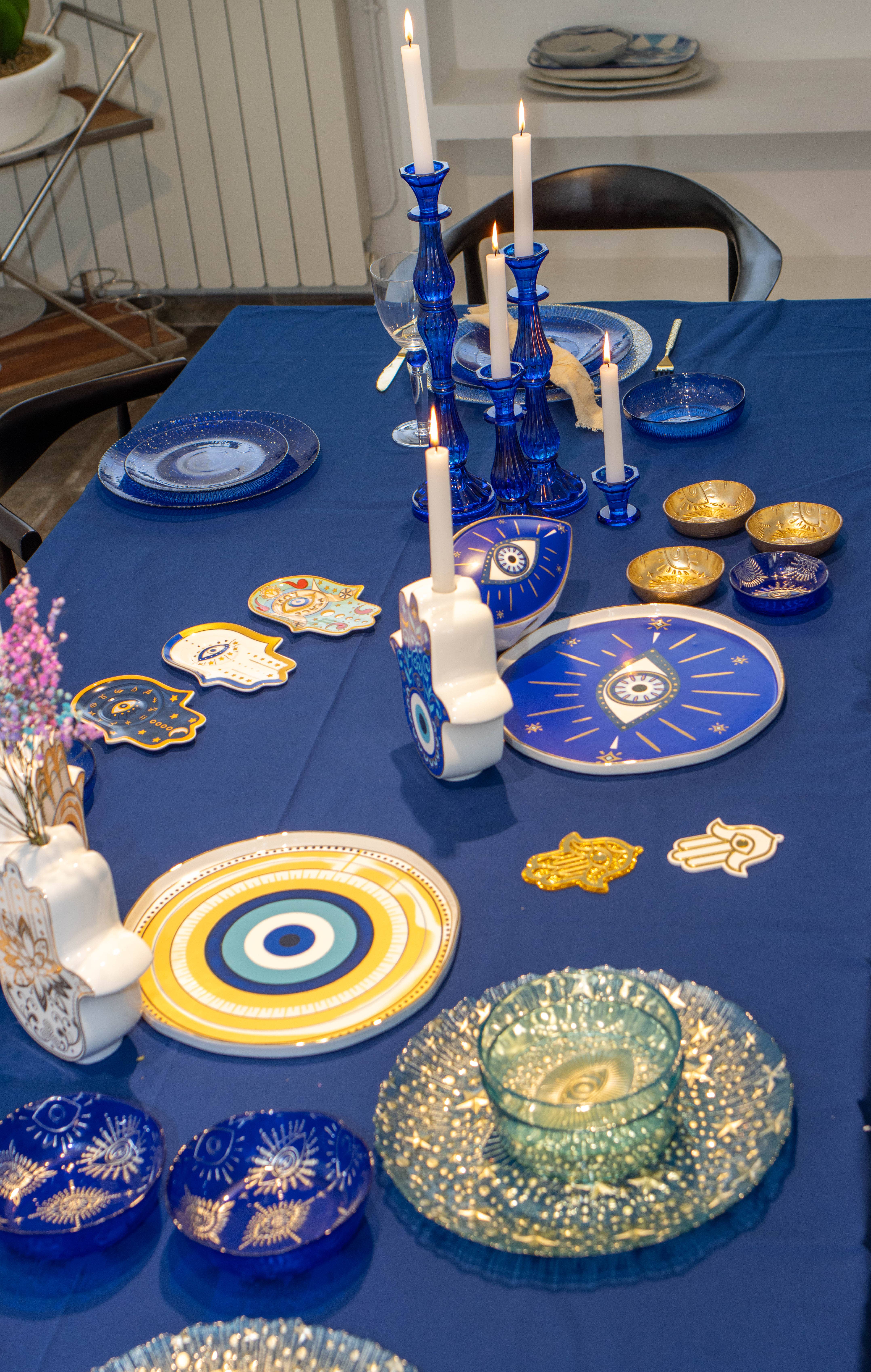 AULICA – Großhandel Dekorative Platte/Teller/Schüssel – Hauptschale Peace 16,7X10,5X1,5cm3