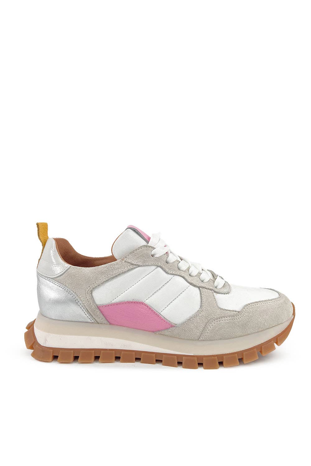 PMK SHOES - Wholesale Lifestyle Sneakers - Women's - Mule - Pink - Handmade Cow Leather Sneakers9