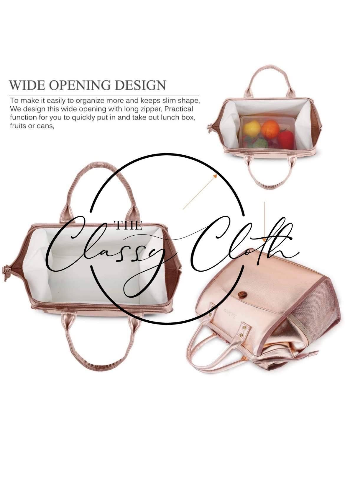 The Classy Cloth WS - Vendita all'ingrosso Borsa termica/frigo - Borsa da pranzo Cooler - Floral Sketch RTS9