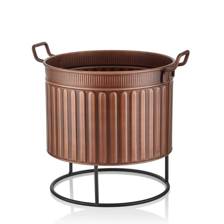 Rozi - Wholesale Plant Pot - Copper Plant Pot