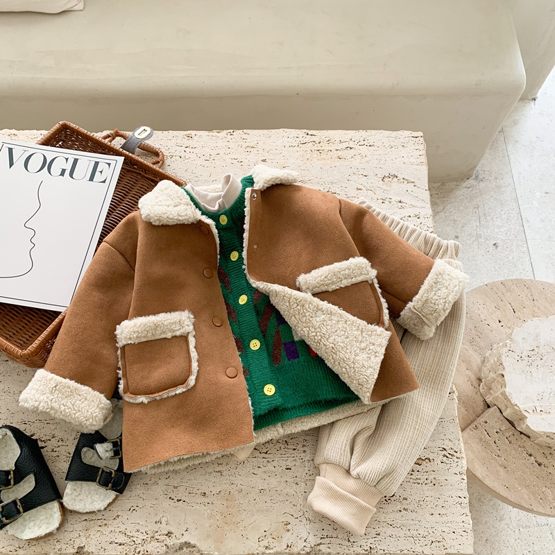 Annie & Charles – Großhandel Jacke – Kinder – Annie & Charles® Kinder Lammfell Jacke14