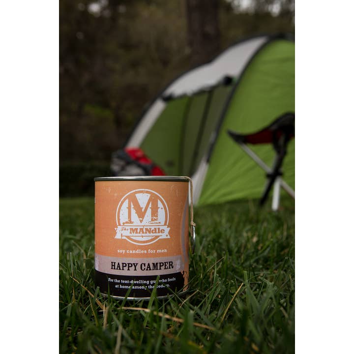 Eco Candle Company - Vente Bougie en bocal - The MandLe HAPPY CAMPER | feu de camp3