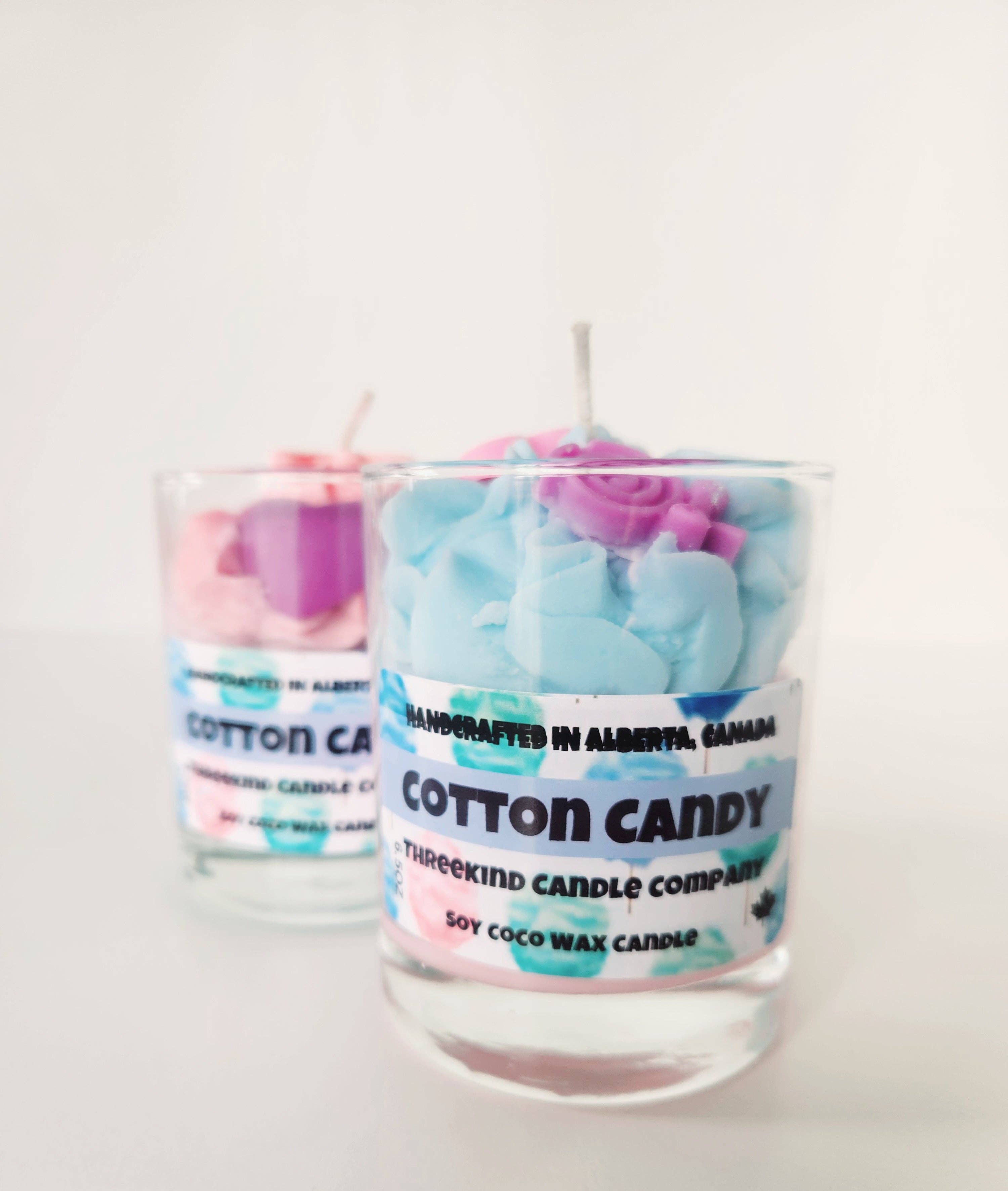 Threekind Candle Company - Wholesale Novelty Candle - Cotton Candy2