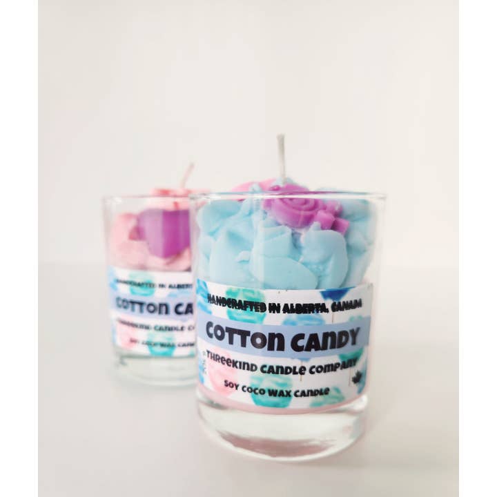 Threekind Candle Company – Großhandel Geschenkkerze – Zuckerwatte2