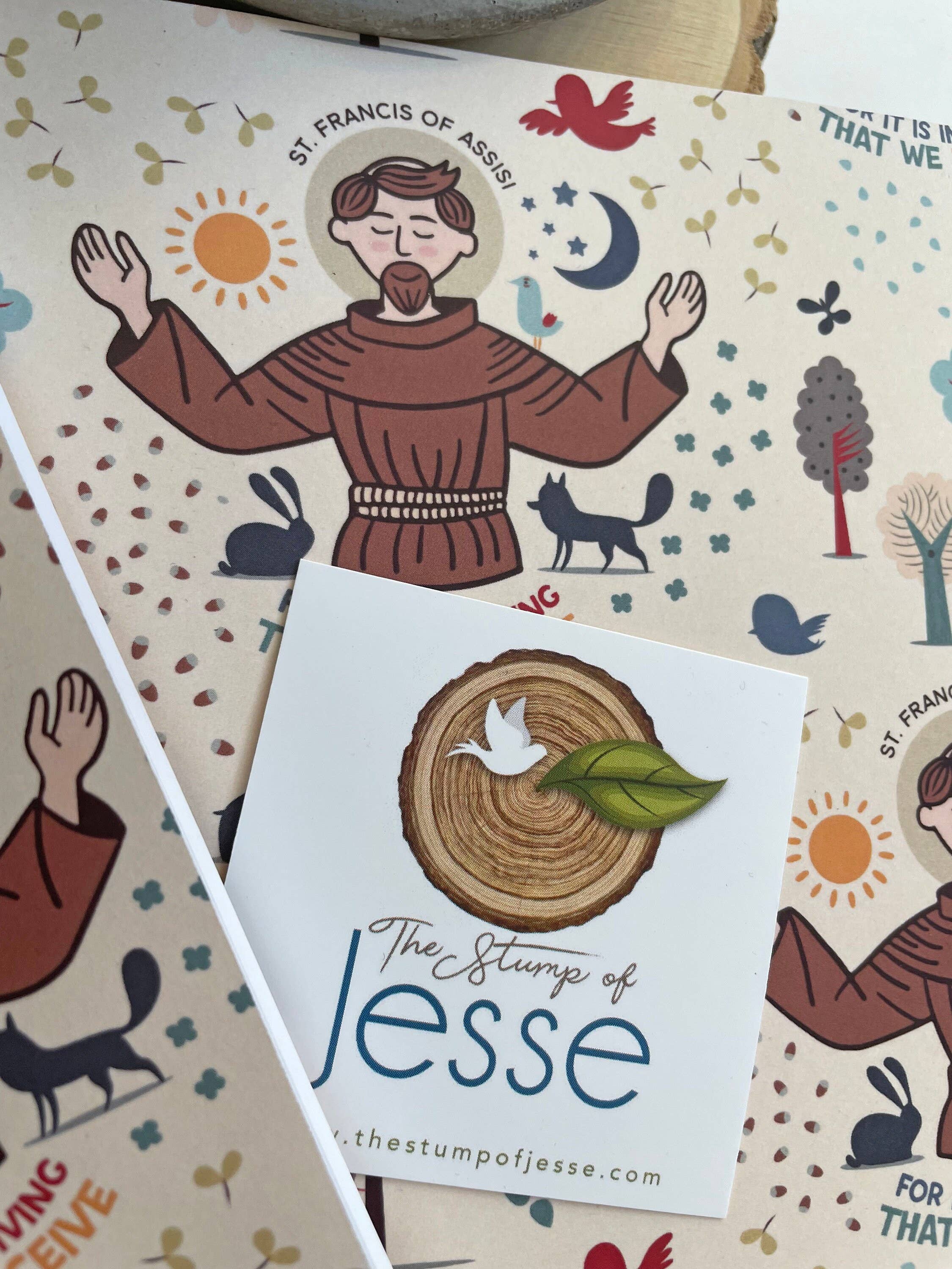 Wholesale St. Francis of Assisi Ruled Notebook I Catholic Gift for your store Faire