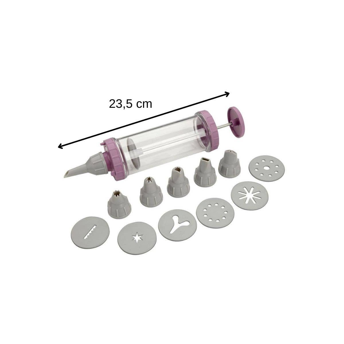 Zenker - Wholesale Decorating Tool - Pastry Syringe with 6 Tips3