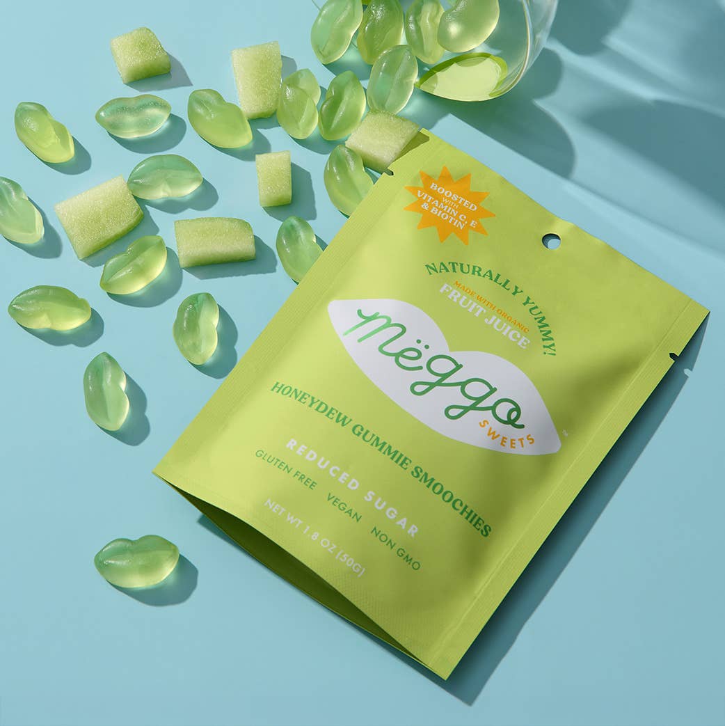 Meggo Sweets - Vendita all'ingrosso Caramelle gommose - Faire: Bacini di Caramelle al Melone3