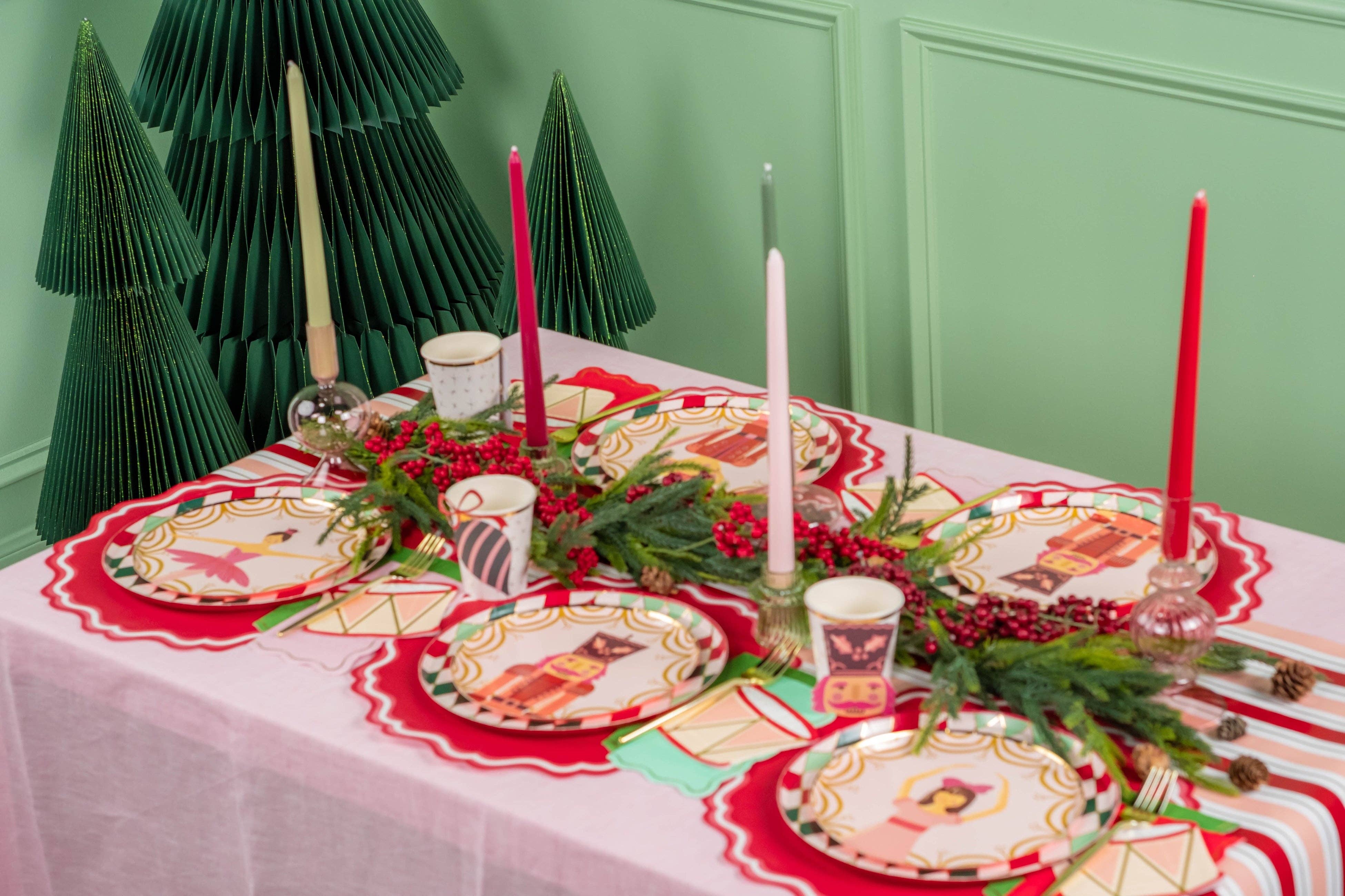 Gatherings by Curated Paperie - Wholesale Disposable Napkin - HOL25-CN7- Nutcracker Drum Napkins8