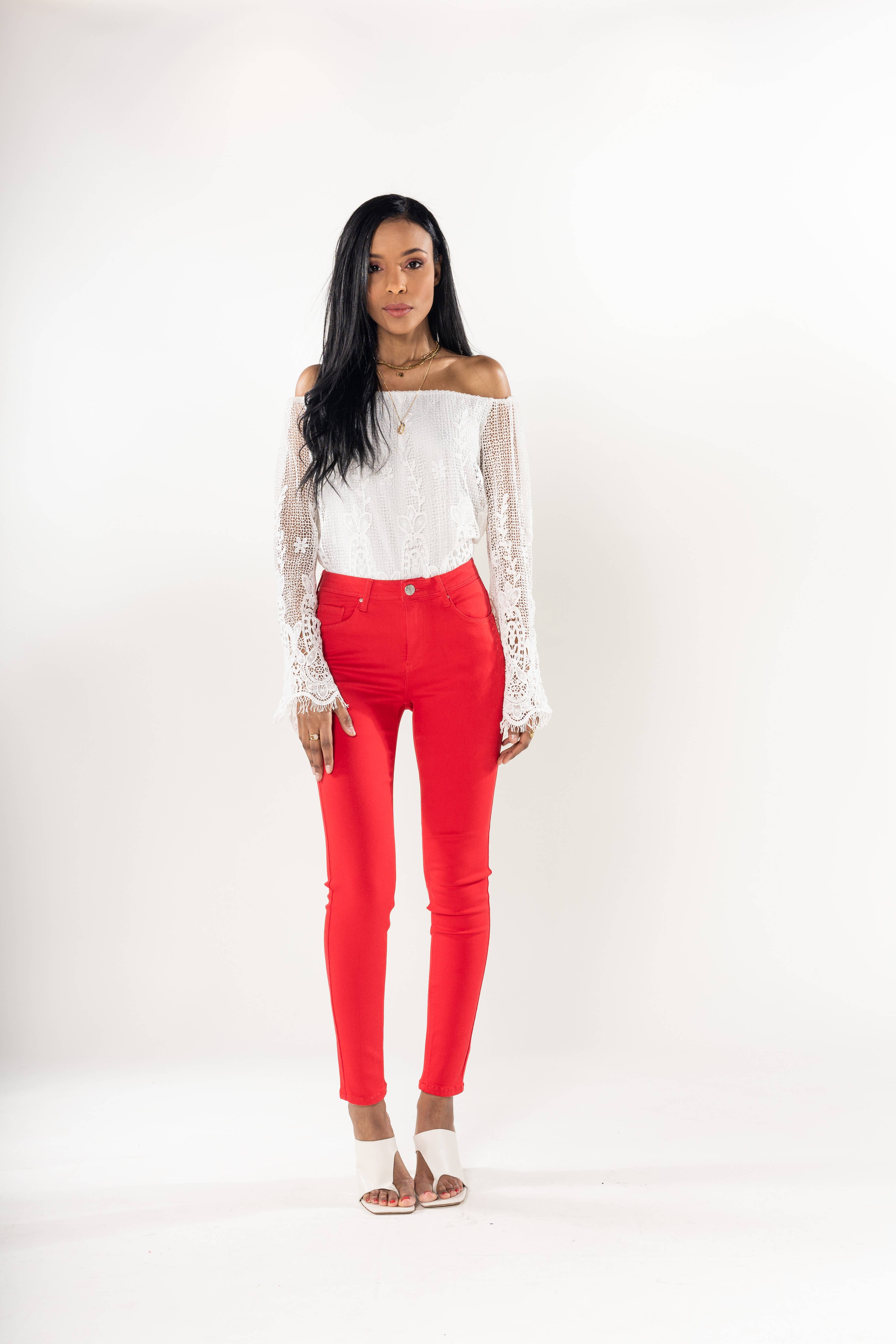 Nina Carter - Wholesale Jeans - Women's - Skinny Push Up Comfortable High Waist Super Stretch P10668