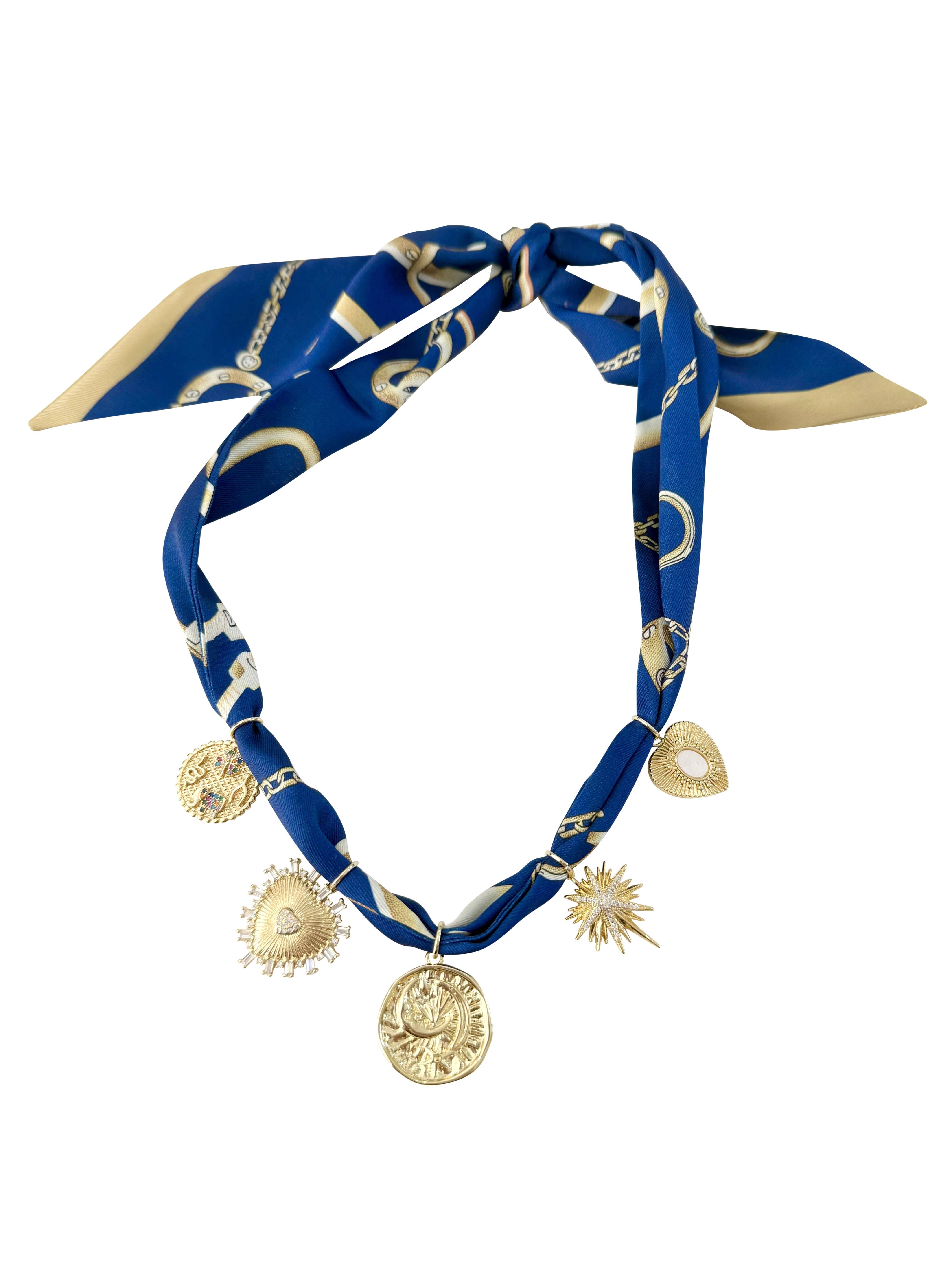 Gemelli - Venta al por mayor Collares con colgantes/abalorios - Collar Bufanda Multi Encanto Tova0