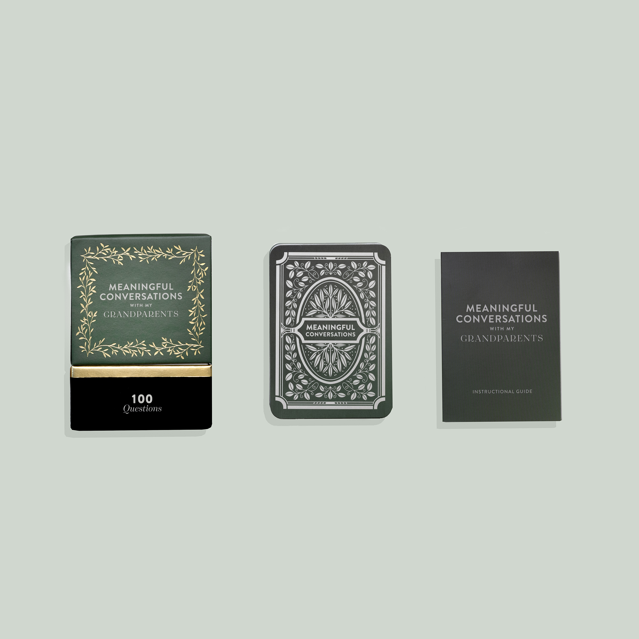 Paige Tate & Co. - Wholesale Stationery/Notecard Set - Meaningful Conversations with My Grandparents Card Deck4