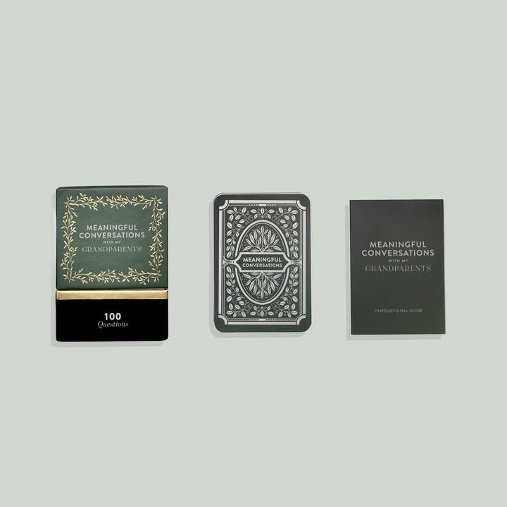 Paige Tate & Co. - Wholesale Stationery/notecard set - Meaningful Conversations with My Grandparents Card Deck4