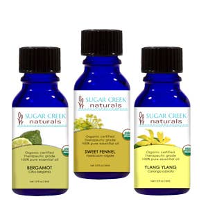 Sugar Creek Naturals - Wholesale Essential Oil - Glowing Woman Essential Oils Trio (Organic)