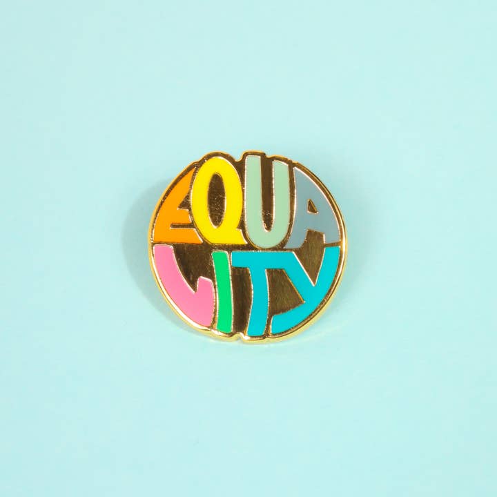 Patches and Pins - Wholesale Lapel Pin/Button - Equality Enamel Pin1