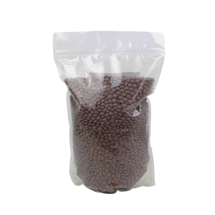 Carletti - Wholesale Chocolate Covered Sweets - Mini Chocolate Lentils (M&Ms), Brown - 2 Kg