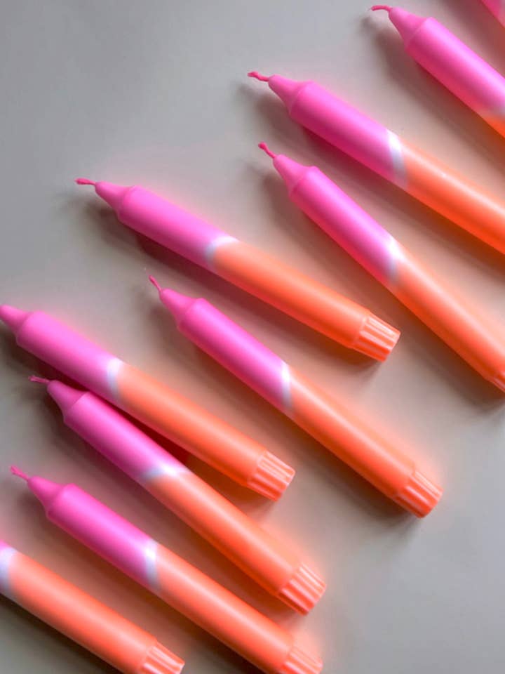 DIP DYE CANDLES SET OF 3 HEY.43 for wholesale by HEYLENOCHKA BERLIN