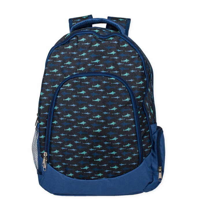 Shark Pattern Backpack for wholesale by EAST AVENUE