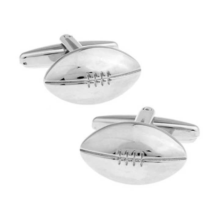 Silver Foot Ball Cufflinks for wholesale by Stolen Riches