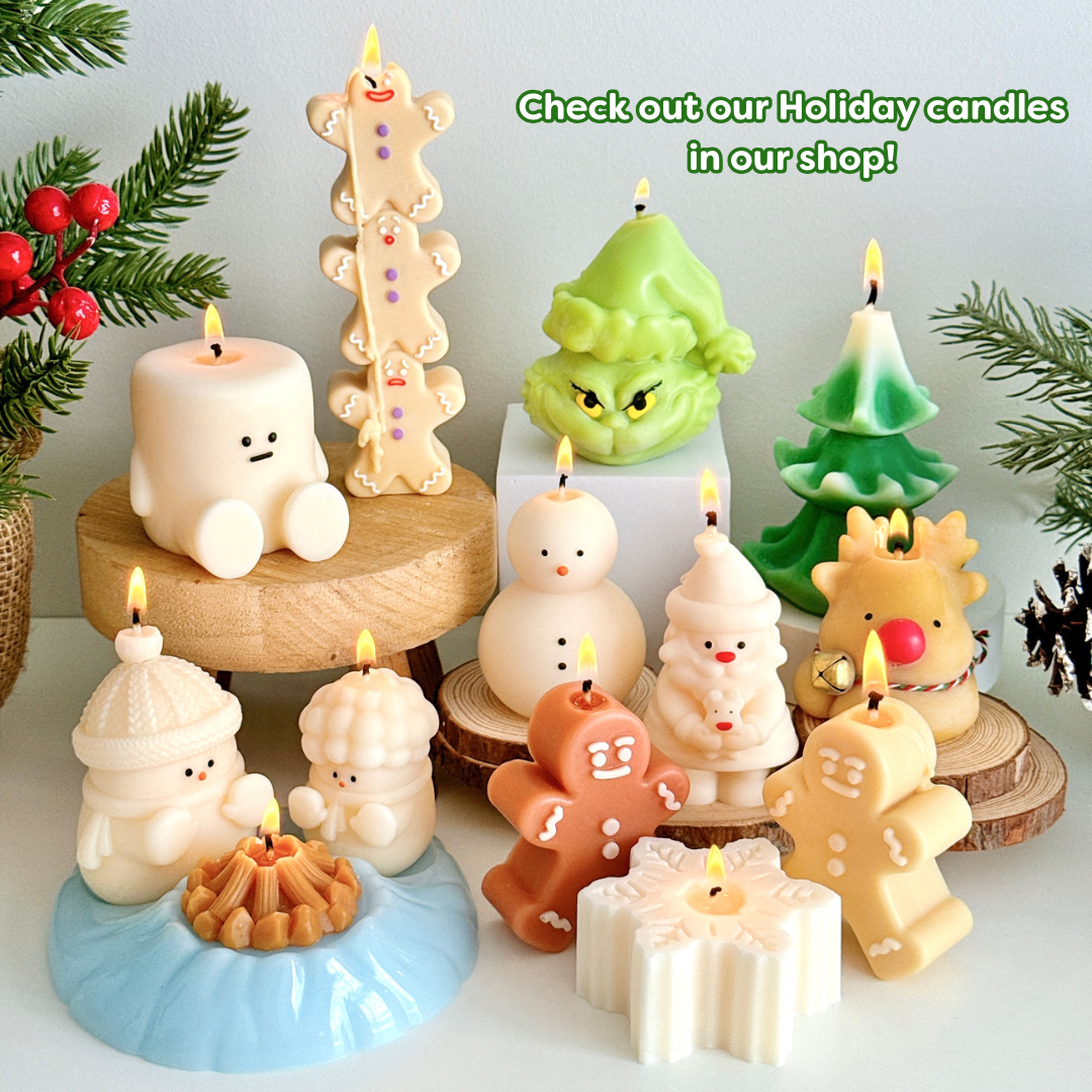 The Cutest Hits - Wholesale Novelty Candle - Gingerbread Man Candle | Small Christmas Candle Gift4