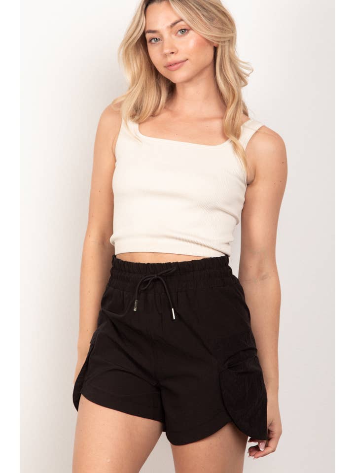 VERY J - Vendita all'ingrosso Pantaloncini sportivi - Donna - Pantaloncini cargo per abbigliamento sportivo con vita elastica NP7037617