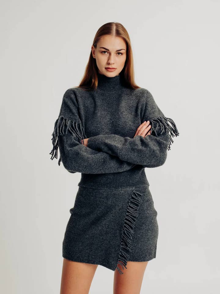 Torn By Ronny Kobo - Wholesale Knit Top - Women's - JOAN TOP