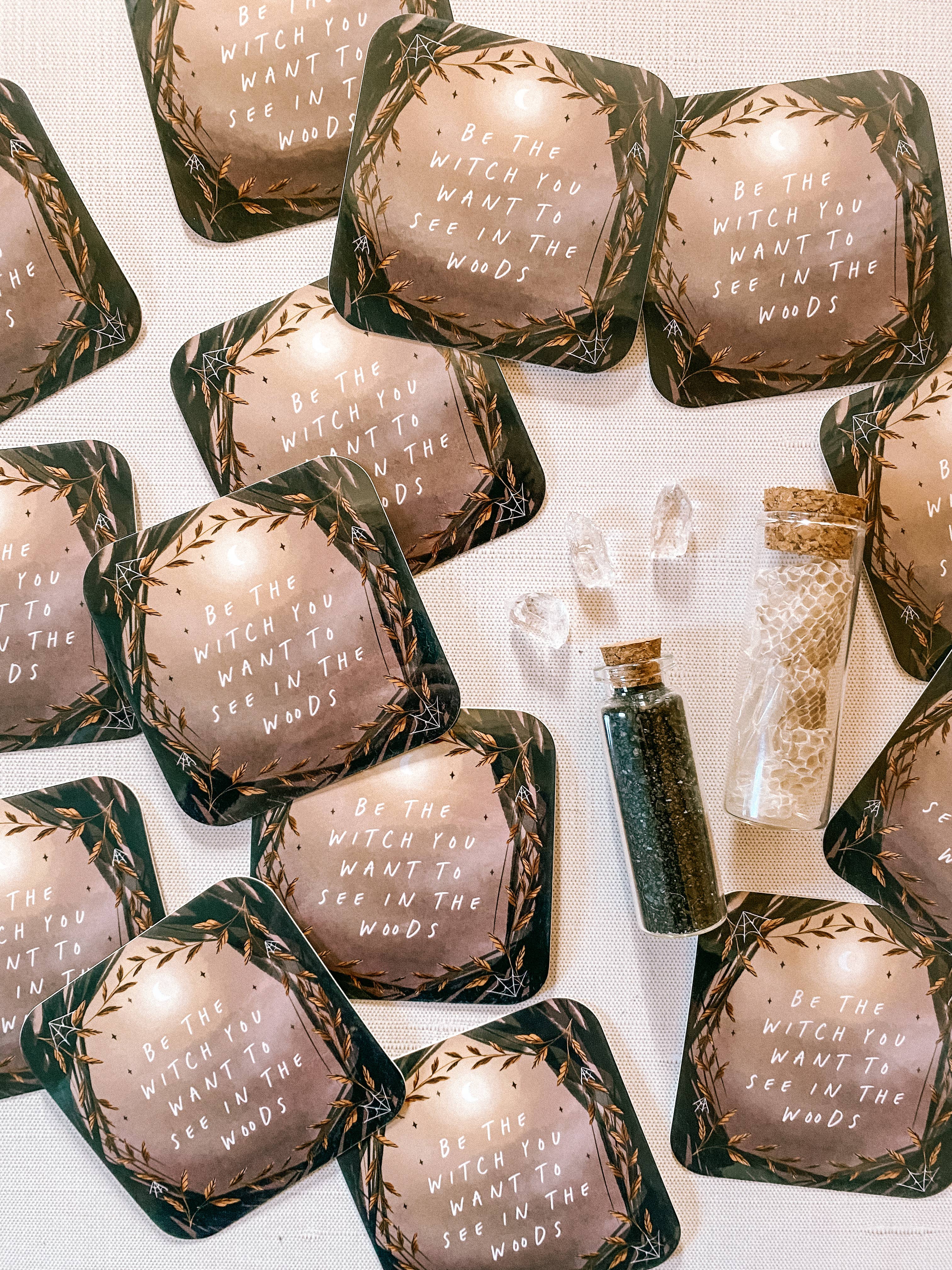 Lantern Print Co. - Wholesale Sticker - Vinyl Sticker: Be the Witch - 3" glossy finish1