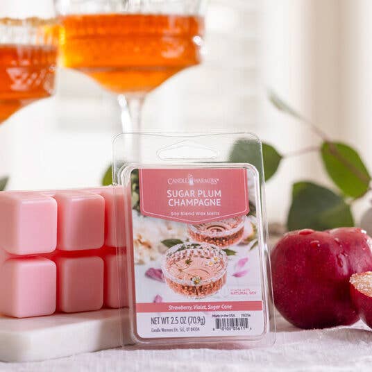 Candle Warmers Australia - Wholesale Wax melt - Sugar Plum Champagne Classic Wax Melts 2.5oz - RRP $7.95 - Wholesale1