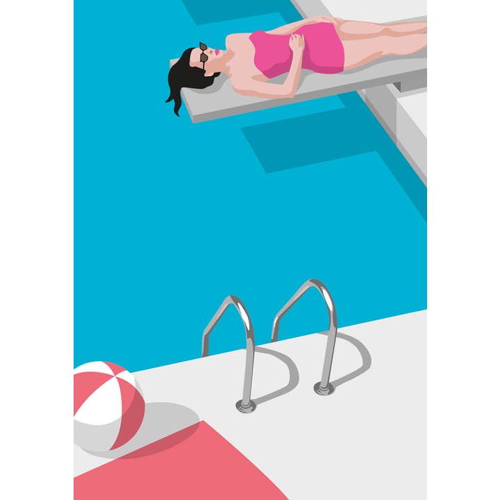 Artprint A4 - Arte contemporáneo - Piscina para venta al por mayor de nobis design