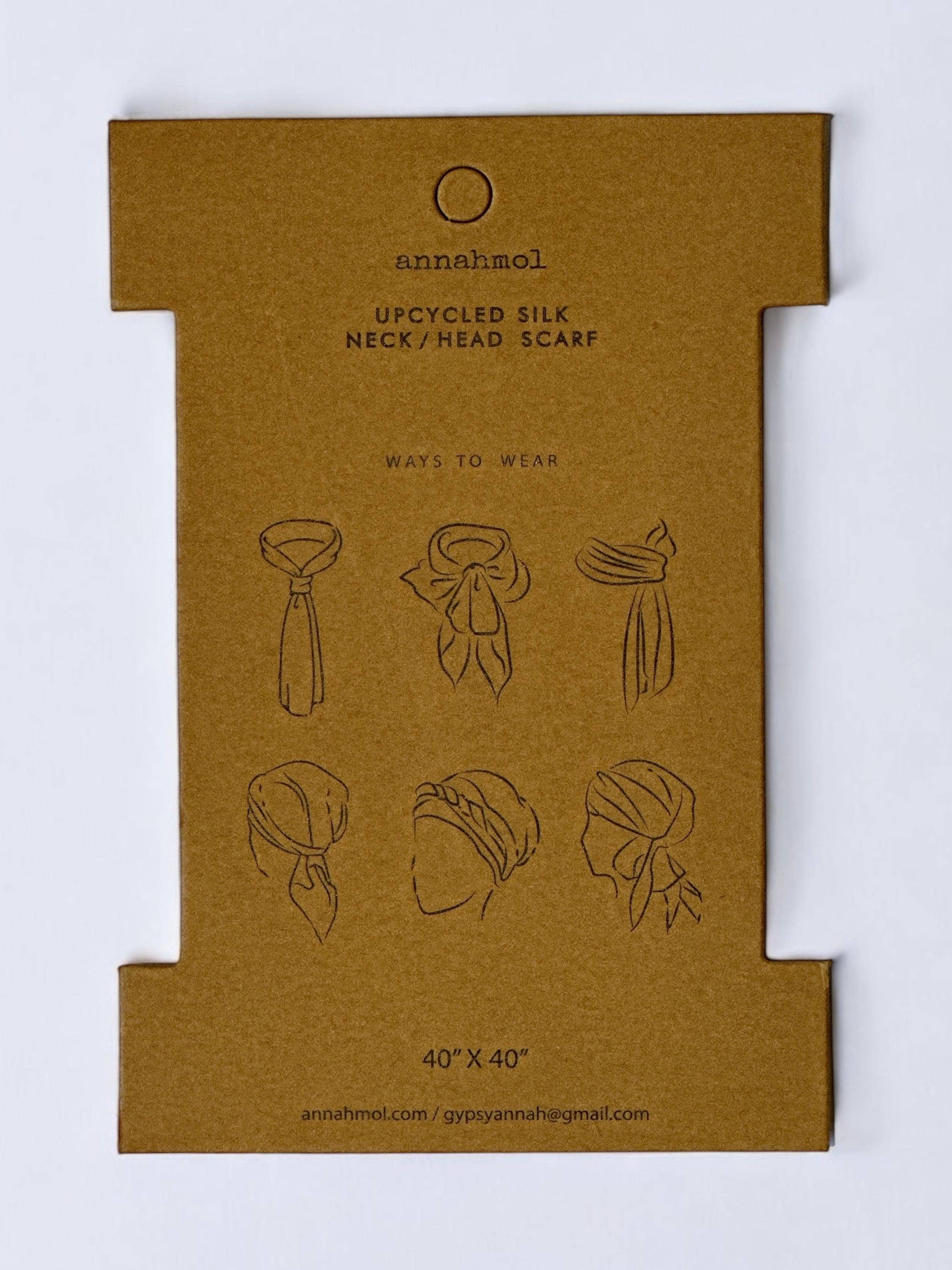 Annahmol - Wholesale Scarf - Unisex - Pure Silk 40 inch Scarves9