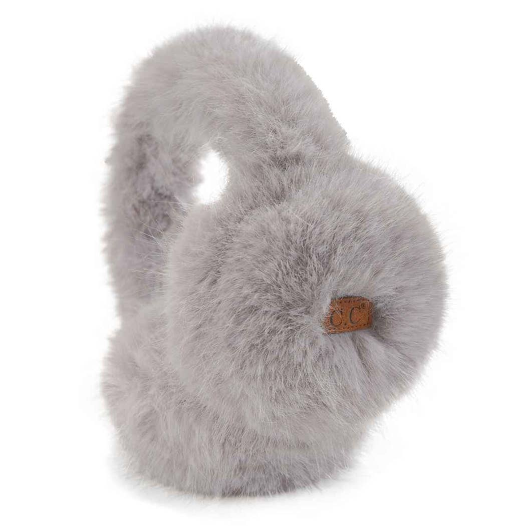 Fashion City - Wholesale Earwarmers/Ear Muffs - Women's - Solid Color Long Fur Winter Earmuff4