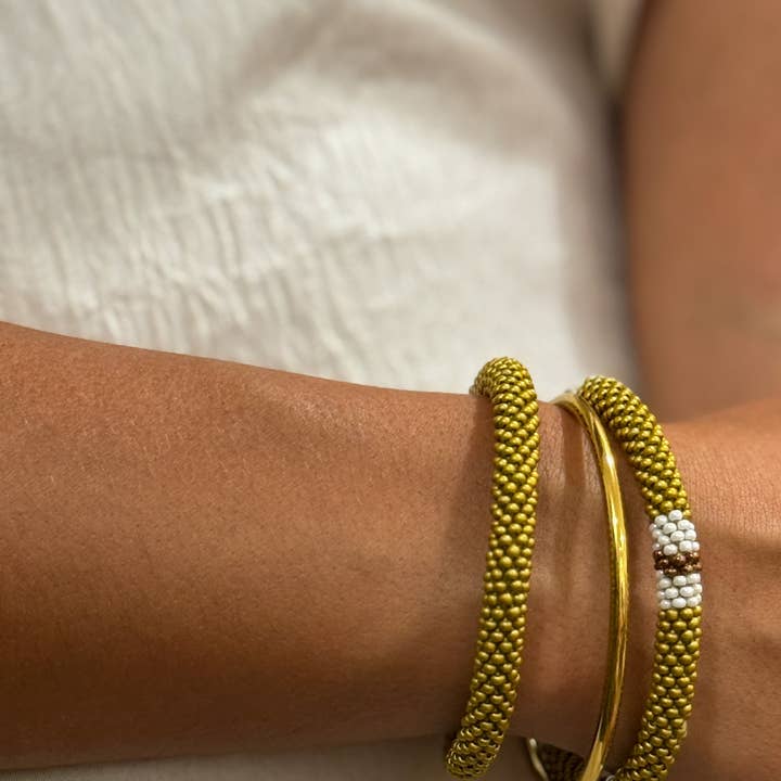 MAISON KIZO - Wholesale Beaded Bracelet - New A/W 2026 Collection Nepalese Bracelet B101