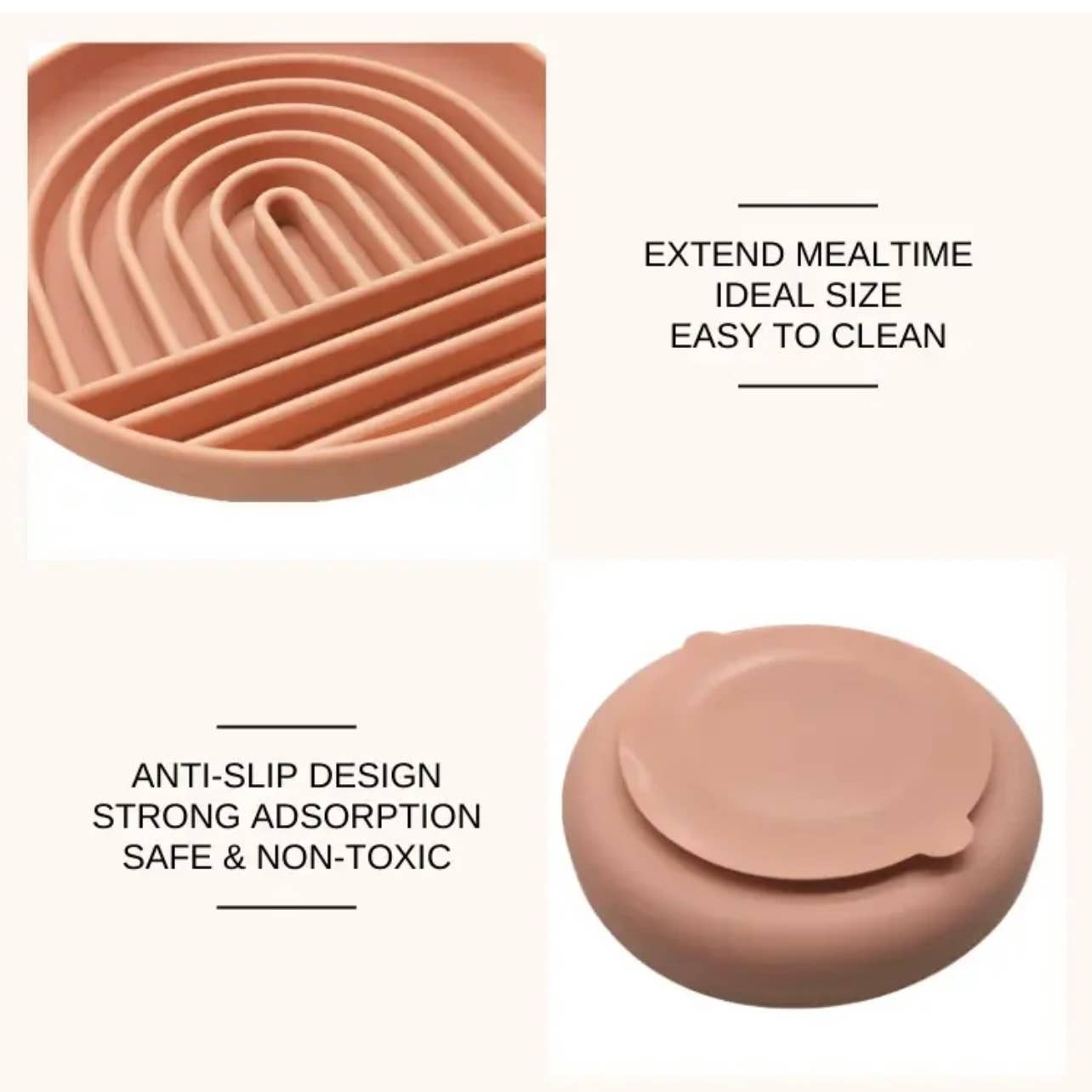 Koira - Wholesale Pet Bowl - Cat/Dog - Rainbow Silicone Slow Feeder Lick Mat with Suction green3