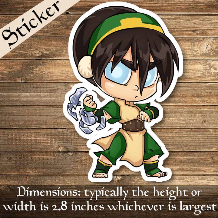 Toph, the First metalbender for wholesale by Mega Chibi