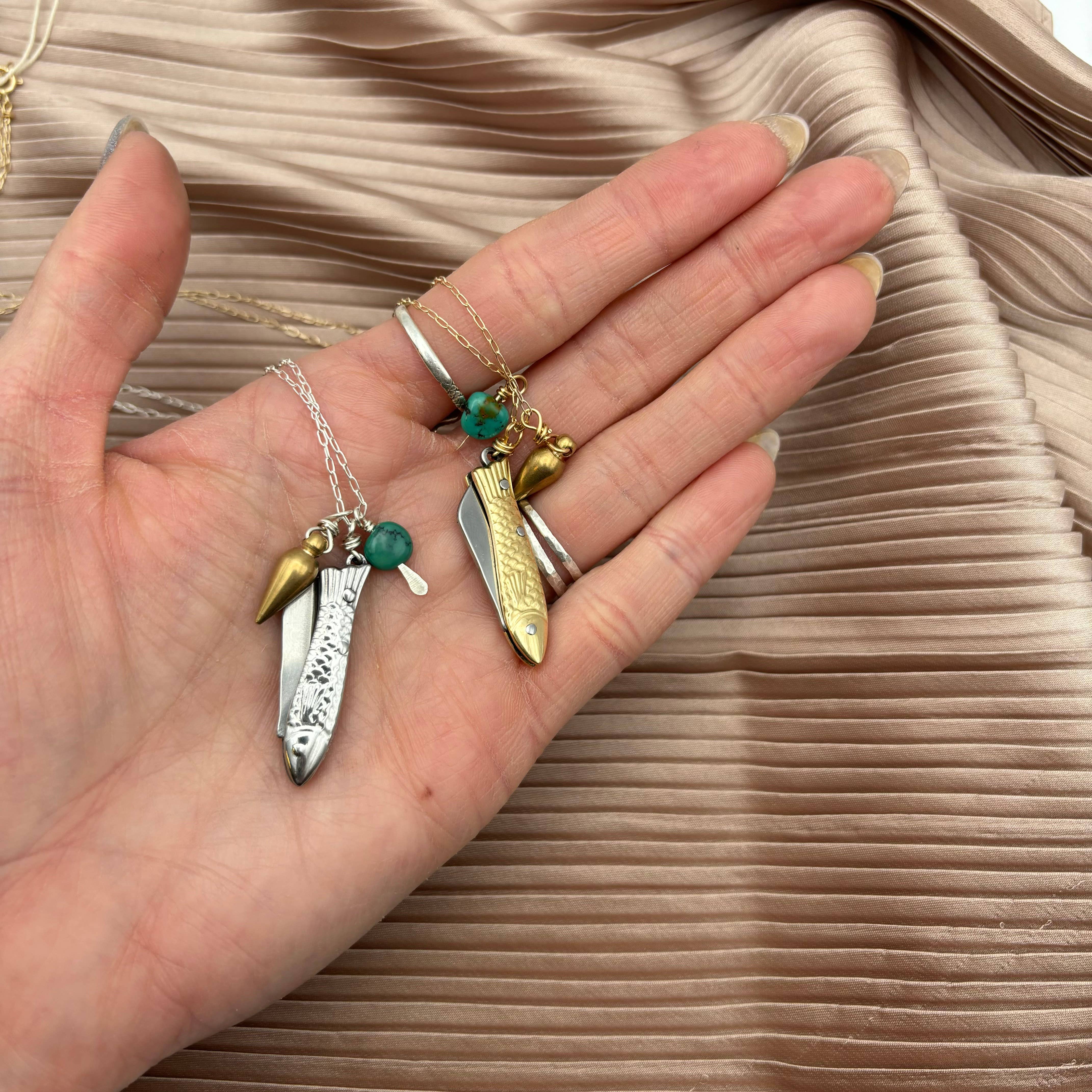 Fluff Hardware – wholesale Pendant/charm necklace – Handmade Feeesh Billie Necklace8