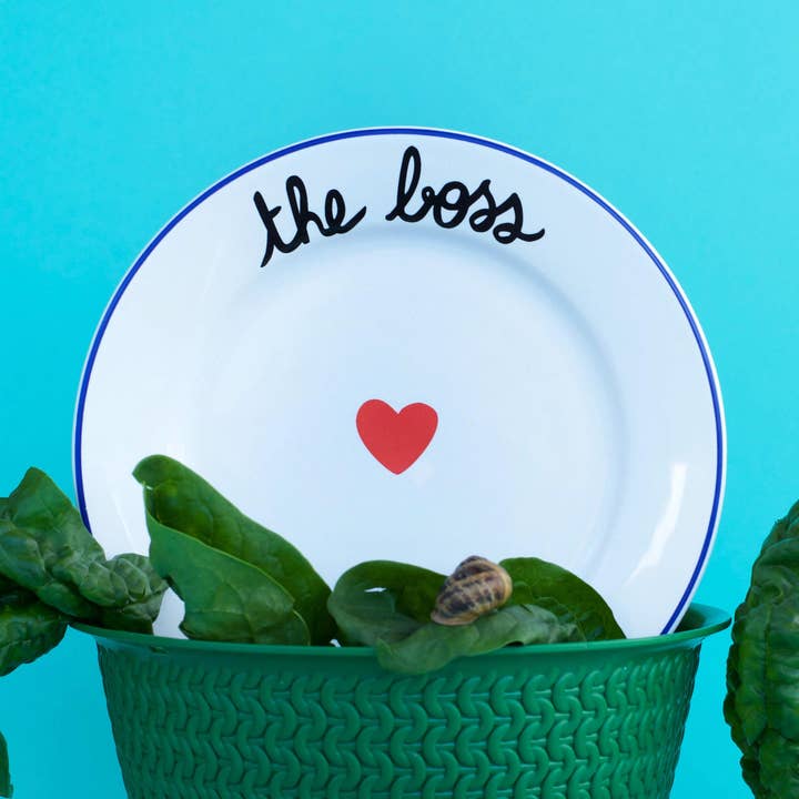 LA FAMILLE S'ÉLATE PLATE - The Boss for wholesale by Pied De Poule