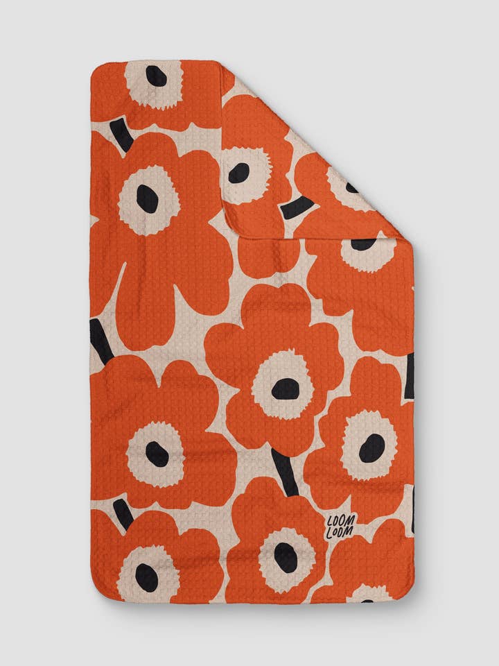 Knubbiga blommor - Orange för wholesale av Loom Loom