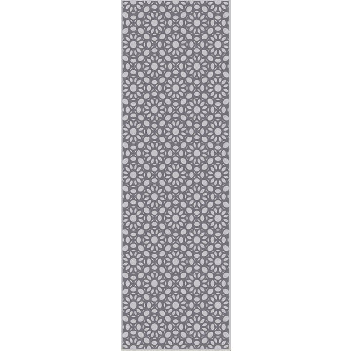 SBC Decor - Venta al por mayor Alfombra pequeña - Revestimiento de suelo de vinilo geométrico gris dalia para interiores y exteriores