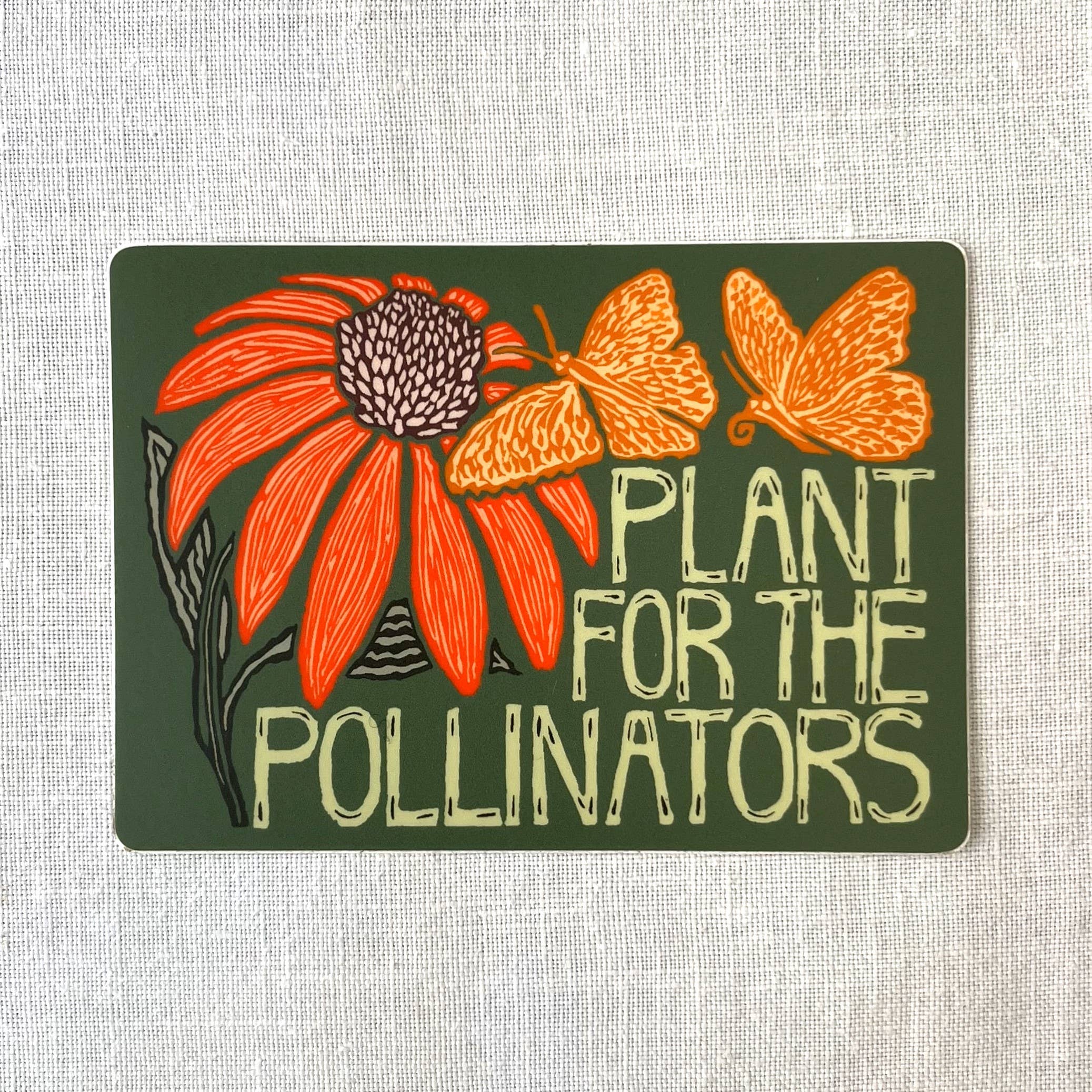 stickiemi – Adesivo por atacado – Autocolante "Plantar para os Polinizadores" | vinil mate3