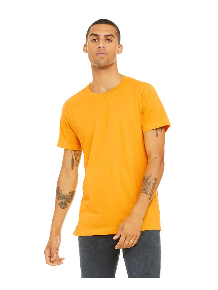 Print The Dream - Vendita all'ingrosso Maglietta - Uomo - Bella Canvas 3001 T-shirt, camicie bianche, camicie morbide unisex16