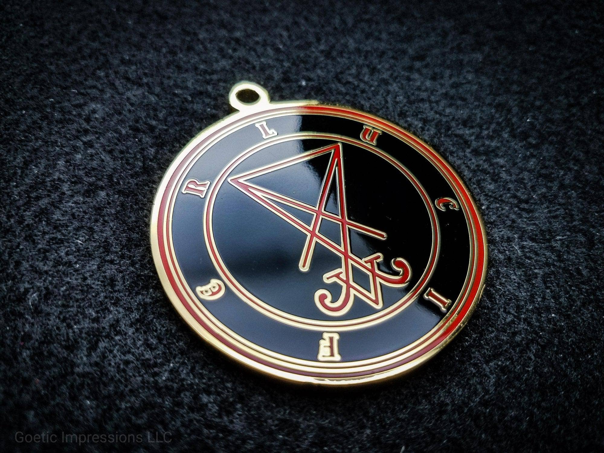 Goetic Impressions - Wholesale Individual Charm/Pendant - Lucifer Sigil Pendant6