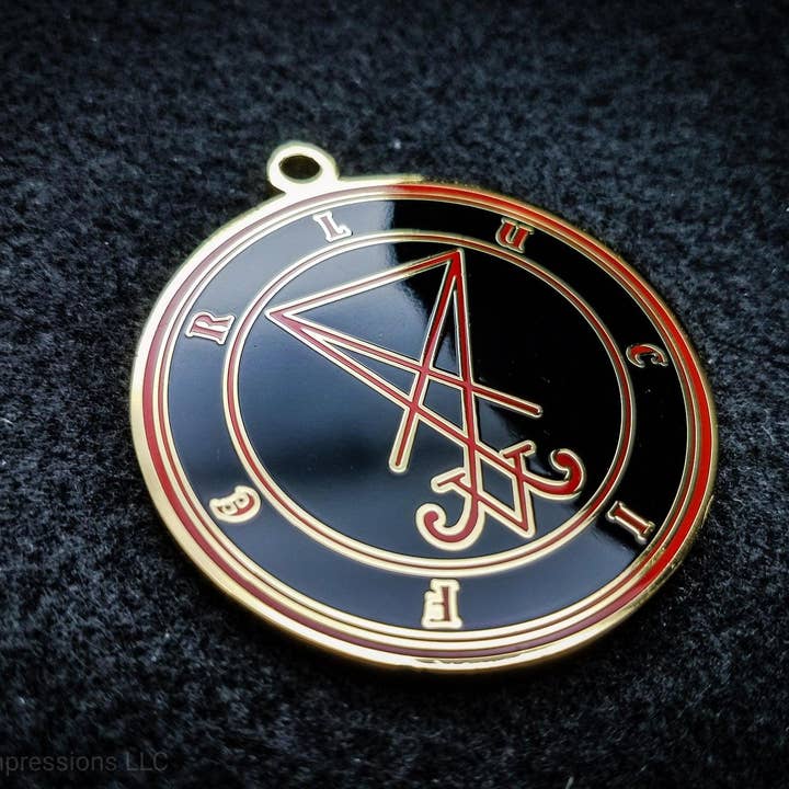 Goetic Impressions - Wholesale Individual Charm/Pendant - Lucifer Sigil Pendant6