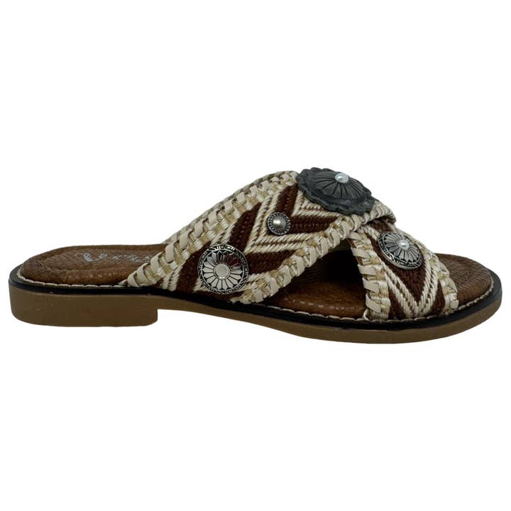 Very G - Wholesale Slippers - Women's - Jungle-Very G Western Slip on Sandal2