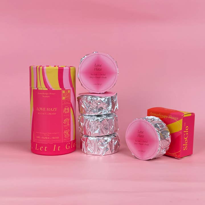 Bombes de douche de la Saint-Valentin - À l'unité ou par lot de 4 pour la vente par SloGlo