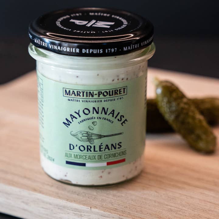 Orleans mustard mayonnaise with morsels for wholesale by Martin-Pouret